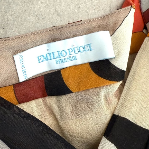 EMILIO PUCCI silk sleeveless dress - Picture 4 of 13